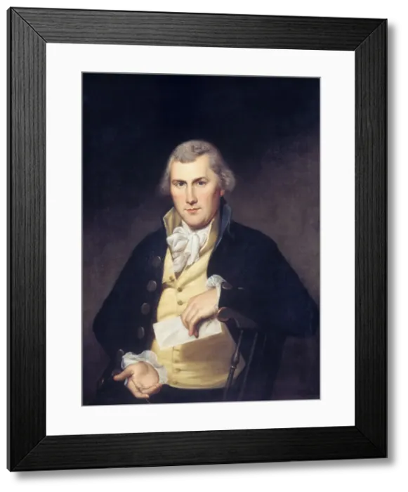 Framed Print : Elie Williams, 1789. Creator: Charles Willson Peale Framed Print : Elie Williams, 1789. Creator: Charles Willson Peale