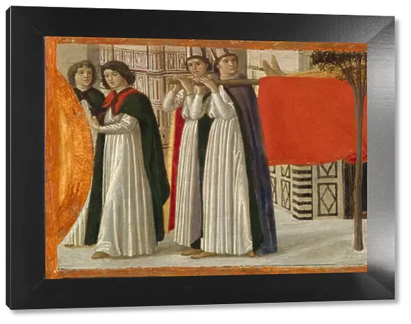 The Burial of Saint Zenobius, ca. 1479. Creator: Davide Ghirlandaio