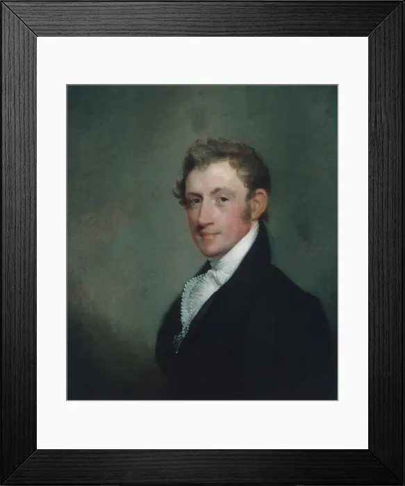Framed Print : David Sears, Jr. ca. 1815. Creator: Gilbert Stuart Framed Print : David Sears, Jr. ca. 1815. Creator: Gilbert Stuart