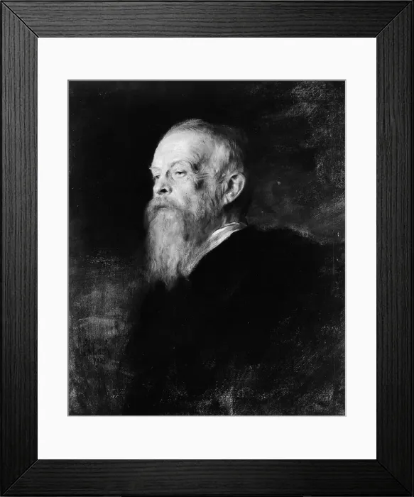 Framed Print : Prince Regent Luitpold of Bavaria (1821-1912), 1902. Creator: Franz von Lenbach Framed Print : Prince Regent Luitpold of Bavaria (1821-1912), 1902. Creator: Franz von Lenbach