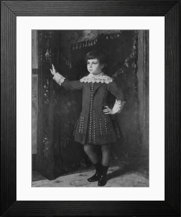 Framed Print : Lewis Einstein, 1882. Creator: Eastman Johnson Framed Print : Lewis Einstein, 1882. Creator: Eastman Johnson