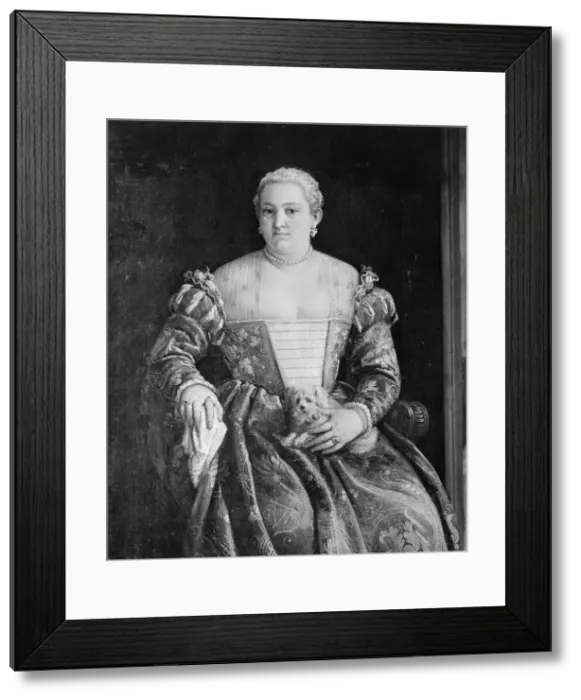 Framed Print : Portrait of a Woman. Creator: Francesco Montemezzano Framed Print : Portrait of a Woman. Creator: Francesco Montemezzano