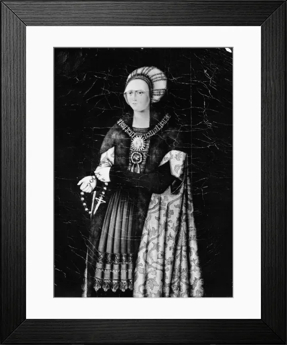 Framed Print : Sophia (1464-1512) of Poland. Creator: Franz Wolfgang Rohrich Framed Print : Sophia (1464-1512) of Poland. Creator: Franz Wolfgang Rohrich