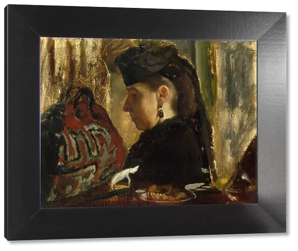 Mademoiselle Marie Dihau (1843-1935), 1867-68. Creator: Edgar Degas