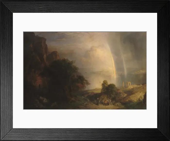 Framed Print : The Aegean Sea, ca. 1877. Creator: Frederic Edwin Church Framed Print : The Aegean Sea, ca. 1877. Creator: Frederic Edwin Church