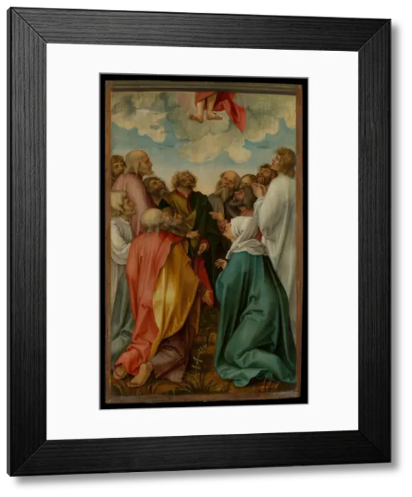 Framed Print : The Ascension of Christ, 1513. Creator: Hans von Kulmbach Framed Print : The Ascension of Christ, 1513. Creator: Hans von Kulmbach