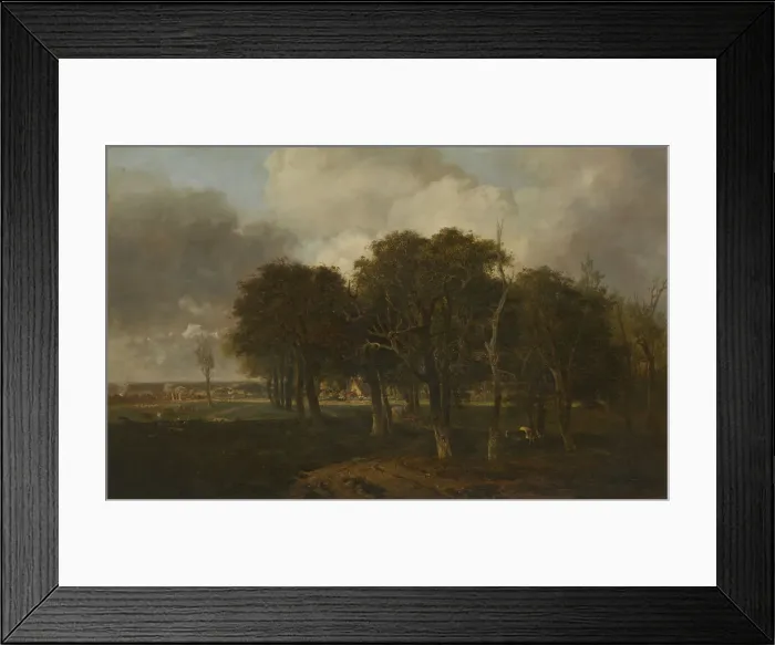 Framed Print : Hautbois Common, Norfolk, probably ca. 1810. Creator: John Crome Framed Print : Hautbois Common, Norfolk, probably ca. 1810. Creator: John Crome