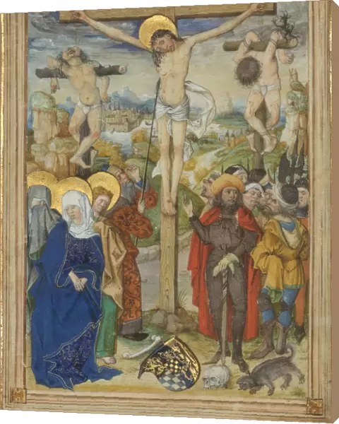 The Crucifixion, 1481-82. Creator: Circle of the Housebook Master (German, active Middle Rhineland