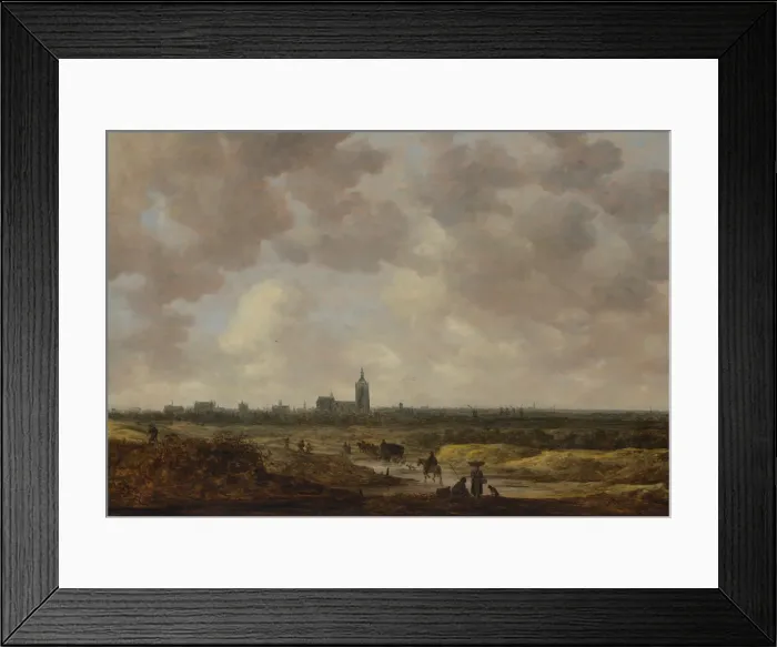 Framed Print : A View of The Hague from the Northwest, 1647. Creator: Jan van Goyen Framed Print : A View of The Hague from the Northwest, 1647. Creator: Jan van Goyen