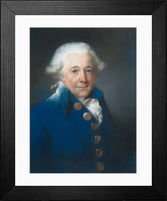 Framed Print : William Man Godschall (1720-1802), 1791. Creator: John Russell Framed Print : William Man Godschall (1720-1802), 1791. Creator: John Russell