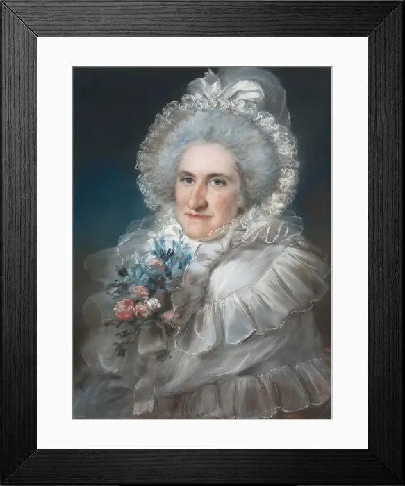 Framed Print : Mrs. William Man Godschall (Sarah Godschall, 1730-1795), 1791. Creator: John Russell Framed Print : Mrs. William Man Godschall (Sarah Godschall, 1730-1795), 1791. Creator: John Russell