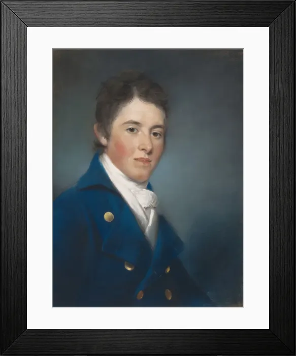Framed Print : Robert Shurlock (1772-1847), 1801. Creator: John Russell Framed Print : Robert Shurlock (1772-1847), 1801. Creator: John Russell