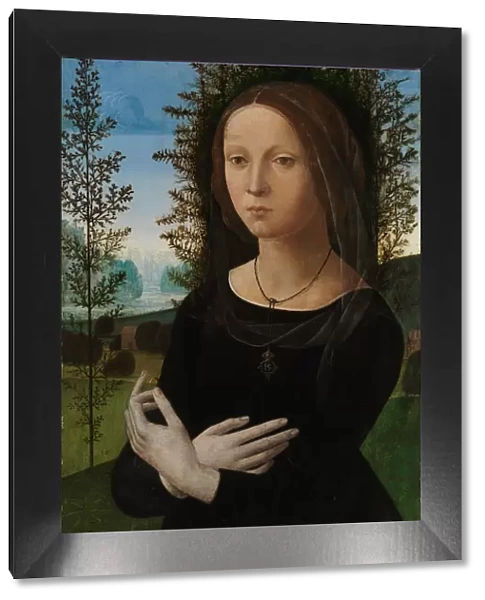 Portrait of a Young Woman, ca. 1490-1500. Creator: Lorenzo di Credi