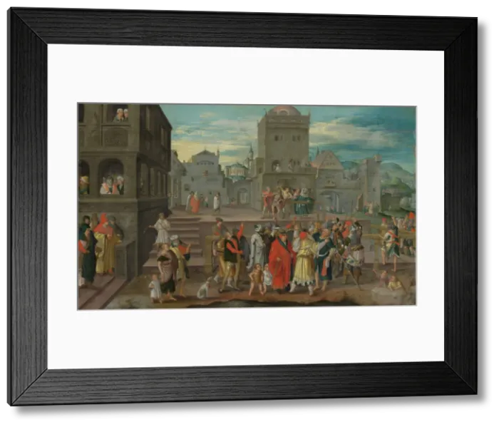 Framed Print : Christ Presented to the People. Creator: Unknown Framed Print : Christ Presented to the People. Creator: Unknown
