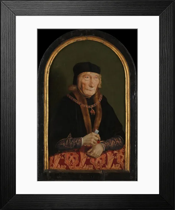 Framed Print : Jan (1438-1516), First Count of Egmond; Countess of Egmond (Magdalena van... 1464-1538) Framed Print : Jan (1438-1516), First Count of Egmond; Countess of Egmond (Magdalena van... 1464-1538)