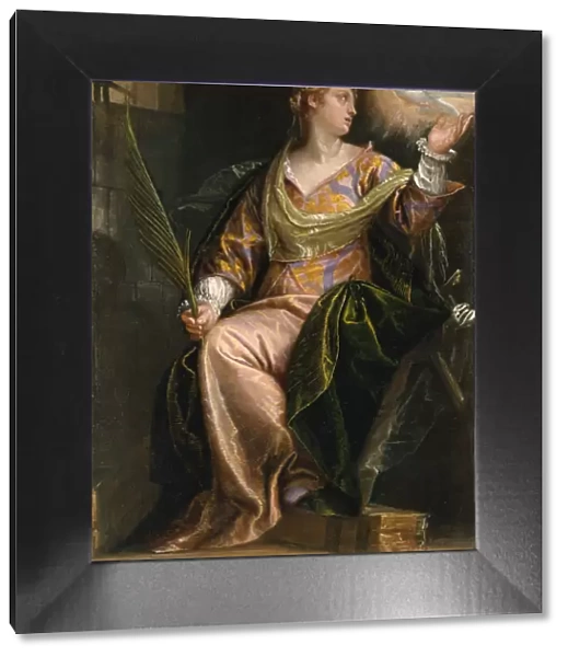 Saint Catherine of Alexandria in Prison, ca. 1580-85. Creator: Paolo Veronese
