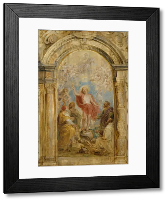 Framed Print : The Glorification of the Eucharist, ca. 1630-32. Creator: Peter Paul Rubens Framed Print : The Glorification of the Eucharist, ca. 1630-32. Creator: Peter Paul Rubens