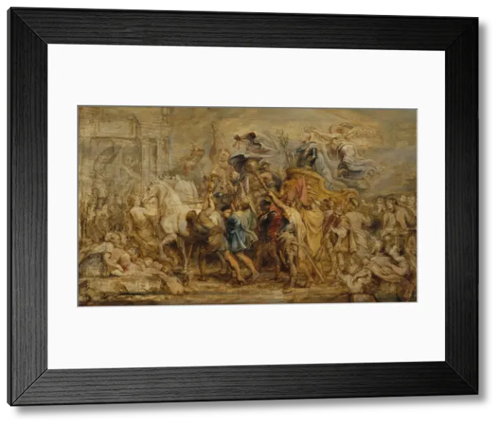 Framed Print : The Triumph of Henry IV, ca. 1630. Creator: Peter Paul Rubens Framed Print : The Triumph of Henry IV, ca. 1630. Creator: Peter Paul Rubens