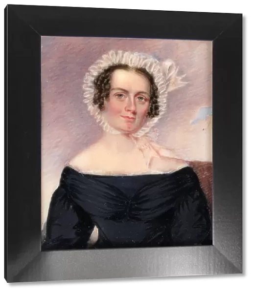 Portrait of a Lady, 1837. Creator: Samuel Broadbent