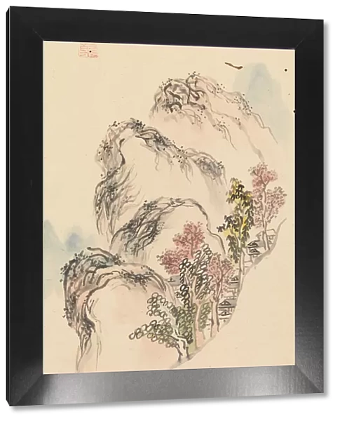 Album of Landscape Paintings, late 18th century. Creator: Kuwayama Gyokushu