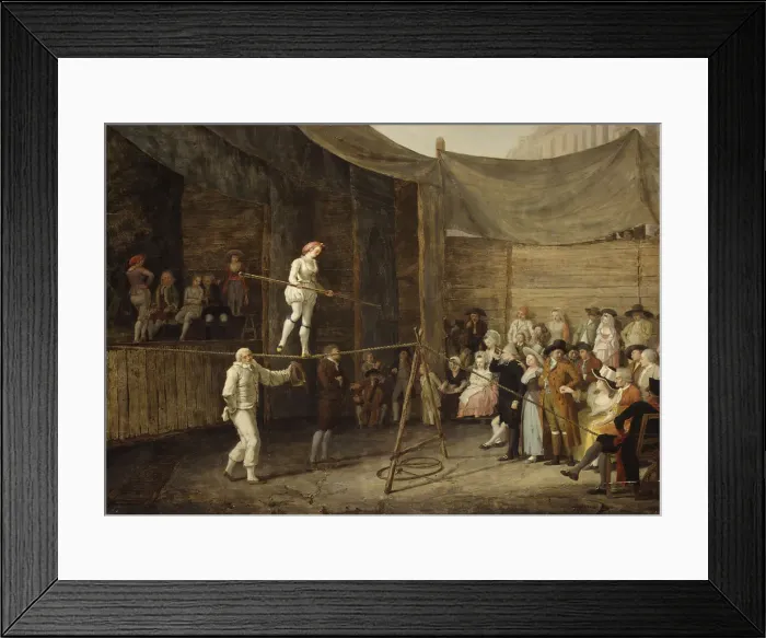 Framed Print : The Rope Dance. Creator: Leonard Defrance Framed Print : The Rope Dance. Creator: Leonard Defrance