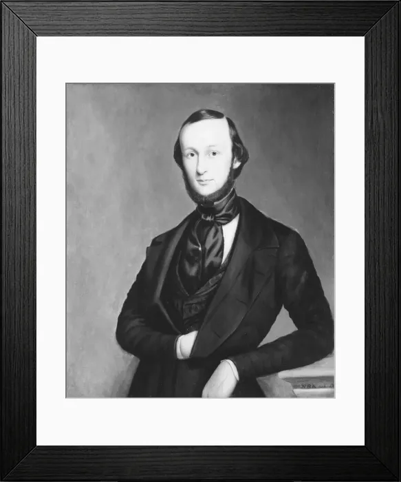 Framed Print : Charles Henry Augustus Carter, ca. 1845. Creator: Nicholas Biddle Kittell Framed Print : Charles Henry Augustus Carter, ca. 1845. Creator: Nicholas Biddle Kittell