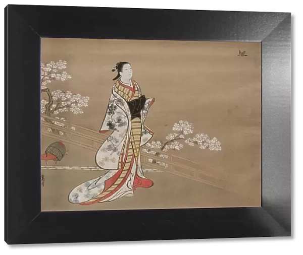 Parody of Murasaki, from Lavender (Wakamurasaki), chapter 5 of the Tale of Genji