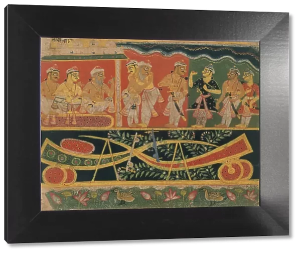 Nanda and Vasudeva: Page from a Dispersed Bhagavata Purana... ca. 1520-30. Creator