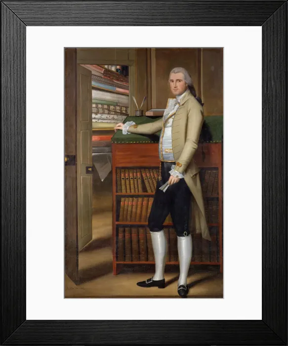 Framed Print : Elijah Boardman, 1789. Creator: Ralph Earl Framed Print : Elijah Boardman, 1789. Creator: Ralph Earl