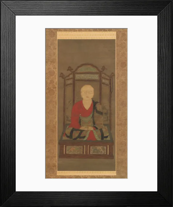Framed Print : Priest in Meditation, 15th century. Creator: Unknown Framed Print : Priest in Meditation, 15th century. Creator: Unknown