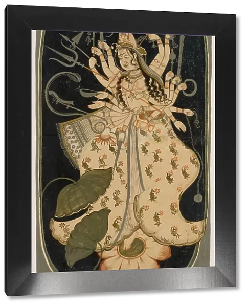 Mahadevi, the Great Goddess, ca. 1725. Creator: Unknown