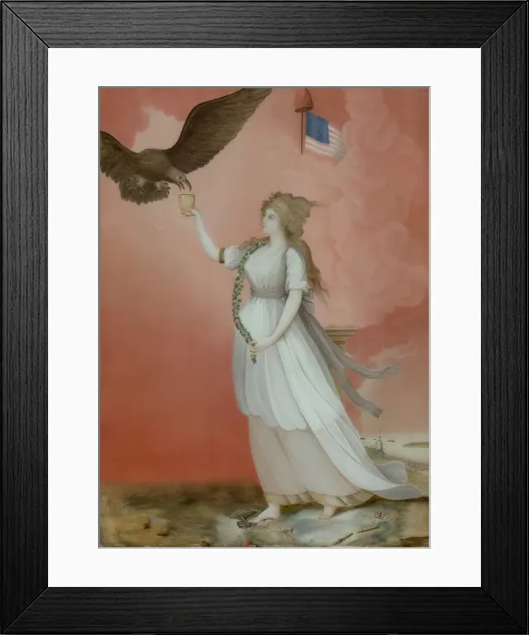 Framed Print : Liberty, Ca. 1800. Creator: Unknown Framed Print : Liberty, Ca. 1800. Creator: Unknown