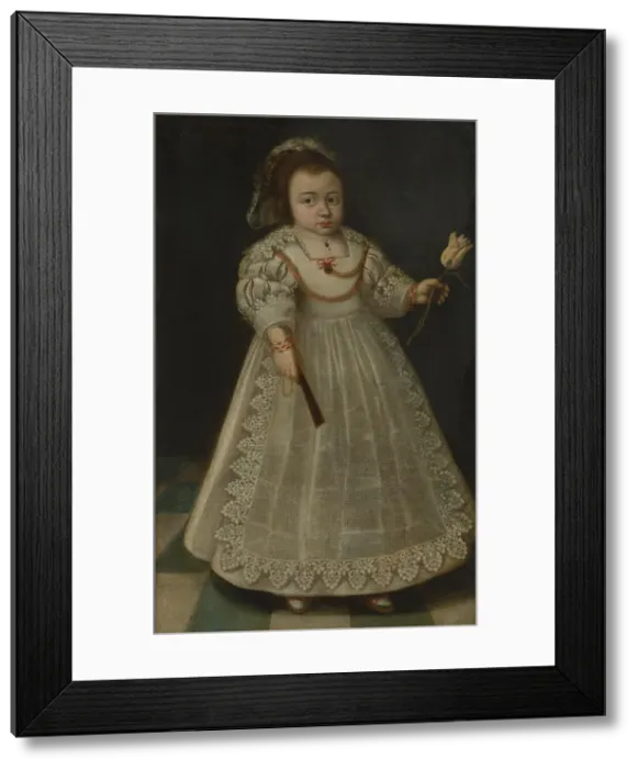 Framed Print : Sarra de Peyster, 1631. Creator: Unknown Framed Print : Sarra de Peyster, 1631. Creator: Unknown