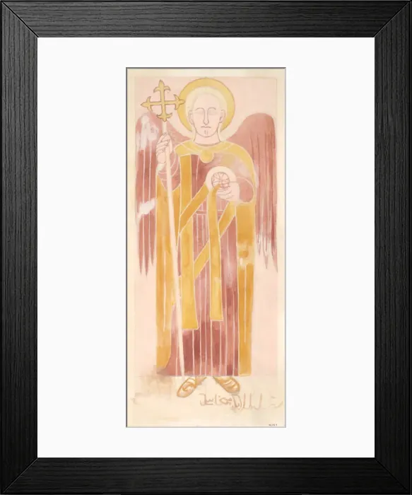 Framed Print : Saint Michael, A. D. 2nd-6th century. Creator: Unknown Framed Print : Saint Michael, A. D. 2nd-6th century. Creator: Unknown