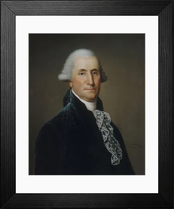 Framed Print : George Washington, 1795. Creator: Adolf Ulric Wertmüller Framed Print : George Washington, 1795. Creator: Adolf Ulric Wertmüller