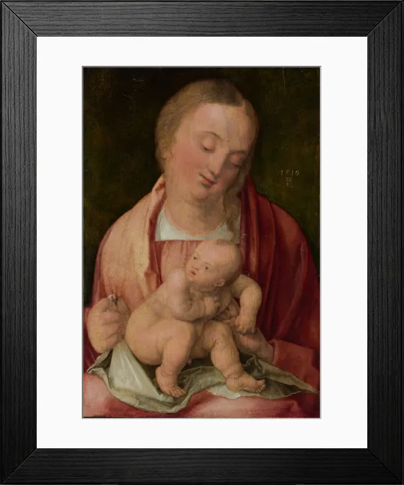 Framed Print : Virgin and Child, 1516. Creator: Albrecht Durer Framed Print : Virgin and Child, 1516. Creator: Albrecht Durer