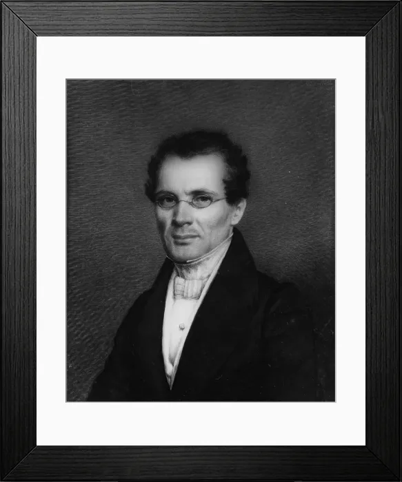Framed Print : Dr. Samuel A. Bemis, ca. 1840. Creator: Alvan Clark Framed Print : Dr. Samuel A. Bemis, ca. 1840. Creator: Alvan Clark