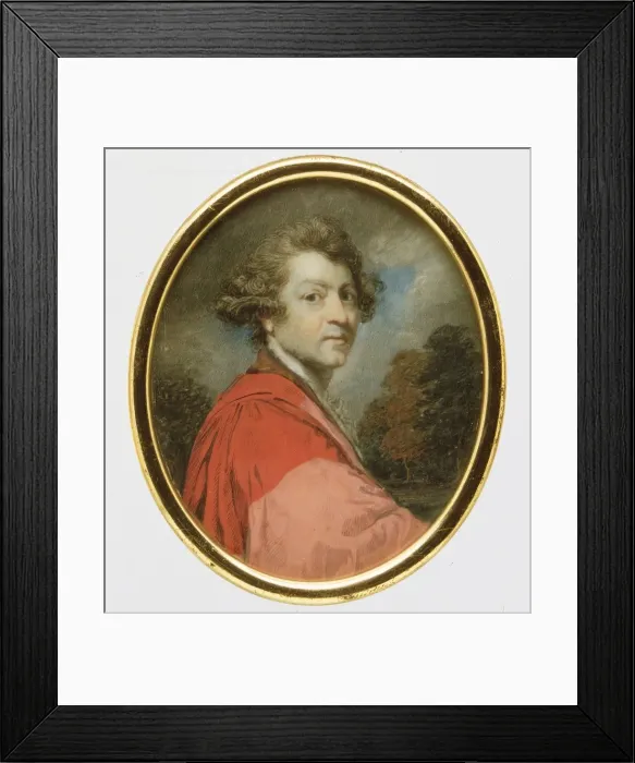 Framed Print : Sir Joshua Reynolds (1723-1792), 1786-91. Creator: Archibald Robertson Framed Print : Sir Joshua Reynolds (1723-1792), 1786-91. Creator: Archibald Robertson