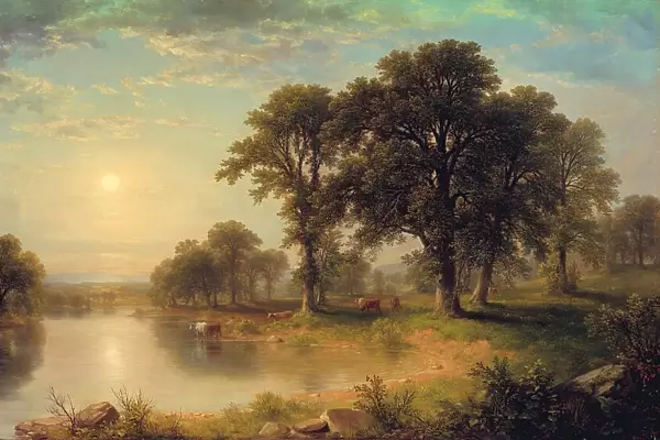 Summer Afternoon, 1865. Creator: Asher Brown Durand