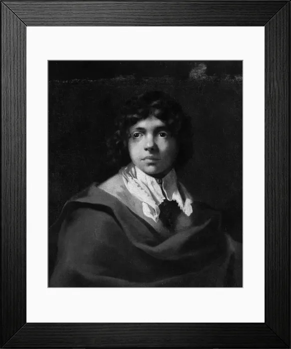 Framed Print : Portrait of a Young Boy. Creator: Sebastien Bourdon Framed Print : Portrait of a Young Boy. Creator: Sebastien Bourdon