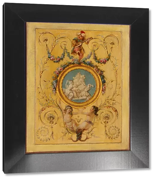 Door panel from the Cabinet Turc of Comte d Artois at Versailles, 1781