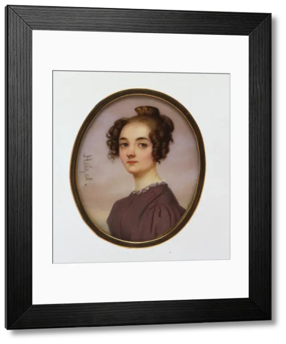 Framed Print : Lola Montez (1818-1861). Creator: Josef Heigel Framed Print : Lola Montez (1818-1861). Creator: Josef Heigel