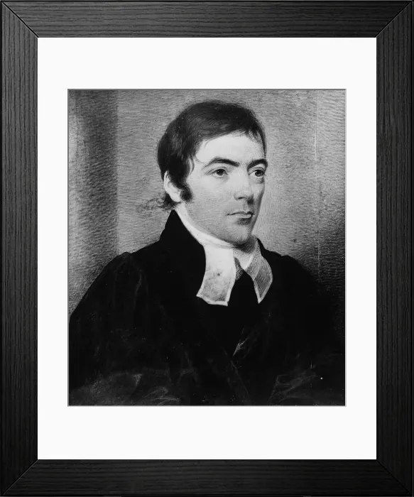 Framed Print : Rev. Christopher Edwards Gadsden, 1819. Creator: Charles Fraser Framed Print : Rev. Christopher Edwards Gadsden, 1819. Creator: Charles Fraser