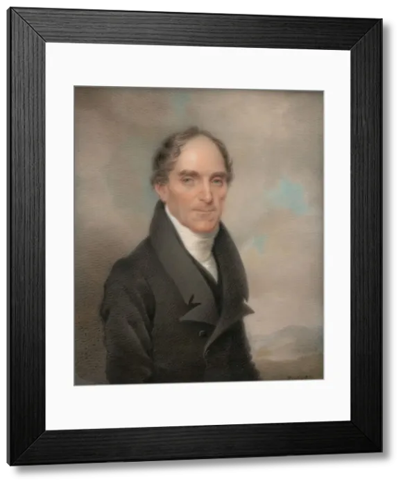 Framed Print : Dr. Francis Kinloch Huger, 1825. Creator: Charles Fraser Framed Print : Dr. Francis Kinloch Huger, 1825. Creator: Charles Fraser