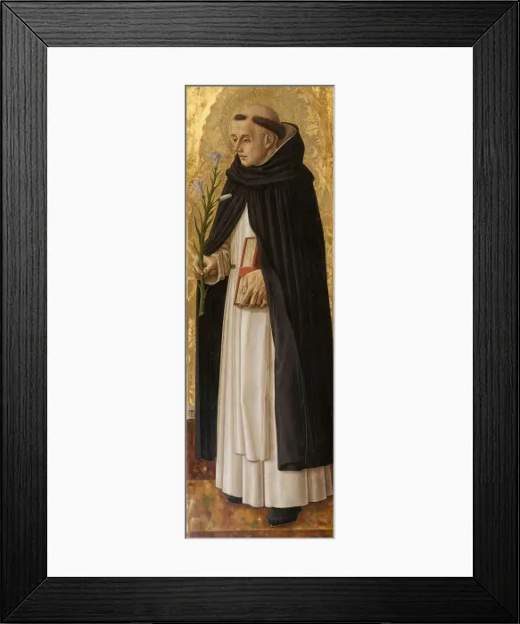 Framed Print : Saint Dominic, 1472. Creator: Carlo Crivelli Framed Print : Saint Dominic, 1472. Creator: Carlo Crivelli