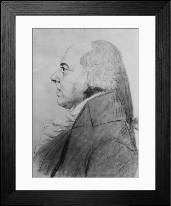 Framed Print : John Adams, 1800-1801. Creator: Charles Balthazar Julien Fevret de Saint-Memin Framed Print : John Adams, 1800-1801. Creator: Charles Balthazar Julien Fevret de Saint-Memin