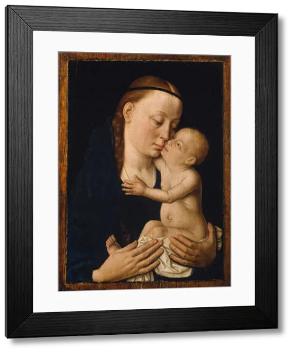 Framed Print : Virgin and Child, ca. 1455-60. Creator: Dieric Bouts Framed Print : Virgin and Child, ca. 1455-60. Creator: Dieric Bouts