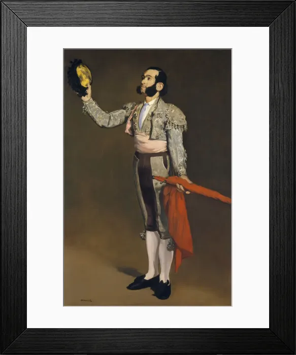 Framed Print : A Matador, 1866-67. Creator: Edouard Manet Framed Print : A Matador, 1866-67. Creator: Edouard Manet