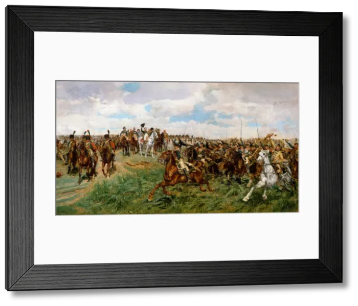 Framed Print : 1807, Friedland, ca. 1861-75. Creator: Jean Louis Ernest Meissonier Framed Print : 1807, Friedland, ca. 1861-75. Creator: Jean Louis Ernest Meissonier