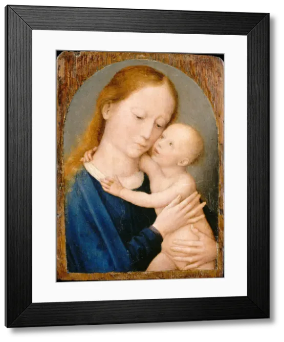 Framed Print : Virgin and Child, 1490-1523. Creator: Workshop of Gerard David (Netherlandish, Oudewater ca Framed Print : Virgin and Child, 1490-1523. Creator: Workshop of Gerard David (Netherlandish, Oudewater ca